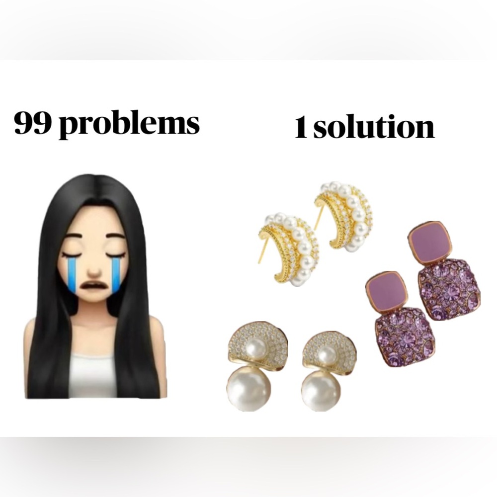 $3⛸️Ice Skating Stud Earrings⛸️New⛸️$3 WHEN BUNDLED WITH 3 OR MORE ITEMS - Picture 7 of 12